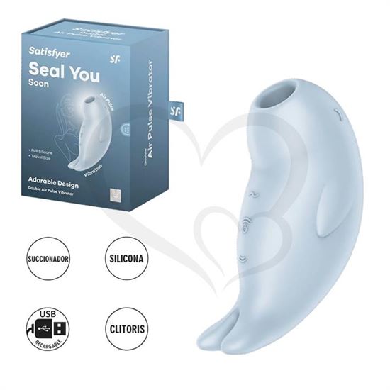 Seal you soon Succionador con forma de animal